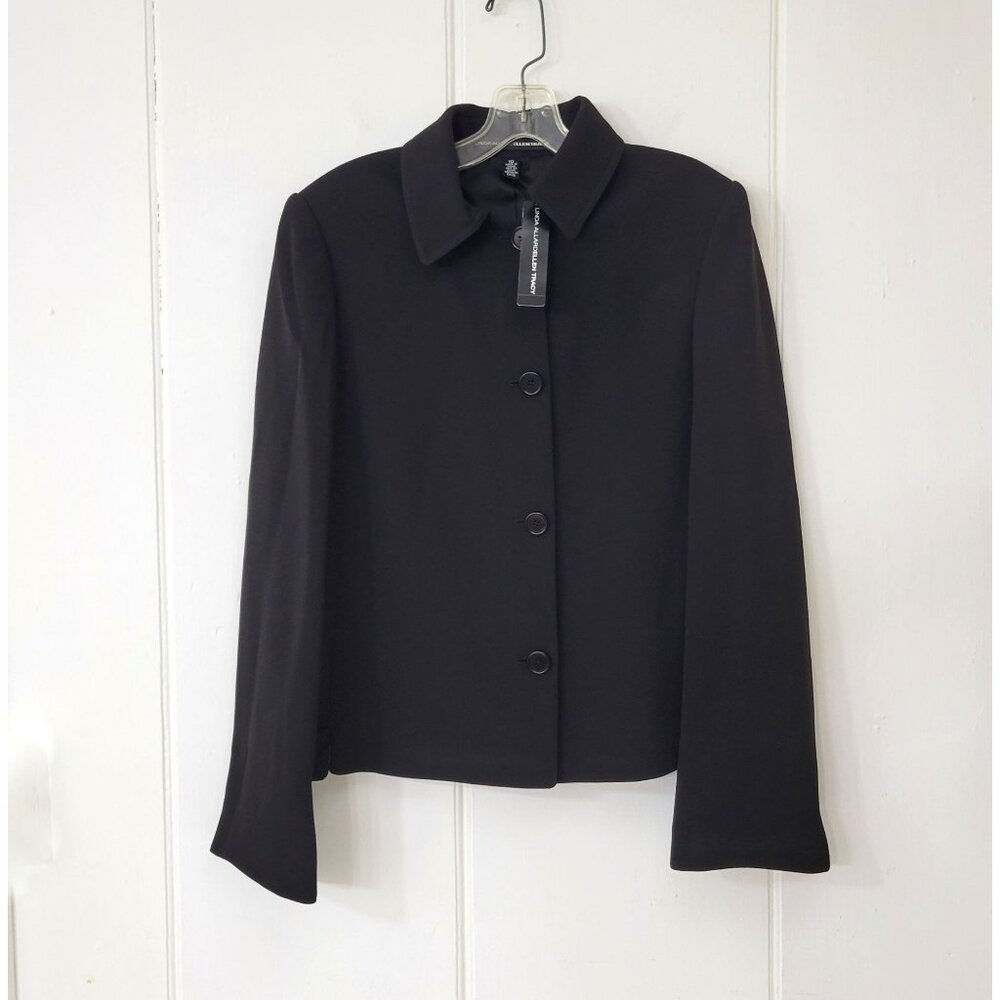Linda Allard Ellen Tracy Black Suit Jacket New with Tag